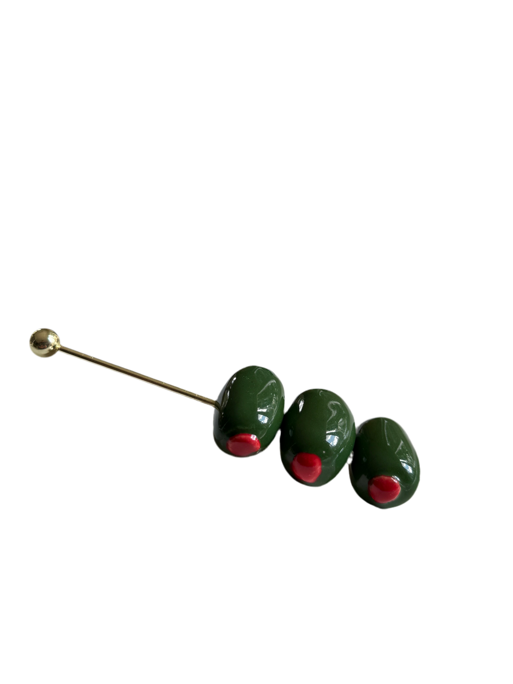 Mel's Martini Olive Magnet - Set of 3 – Karacotta Ceramics
