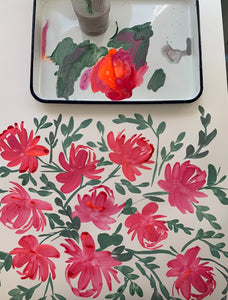 Floral Painting Workshop with Bridgette Thornton